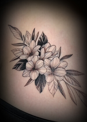 花　フリージア　tattoo